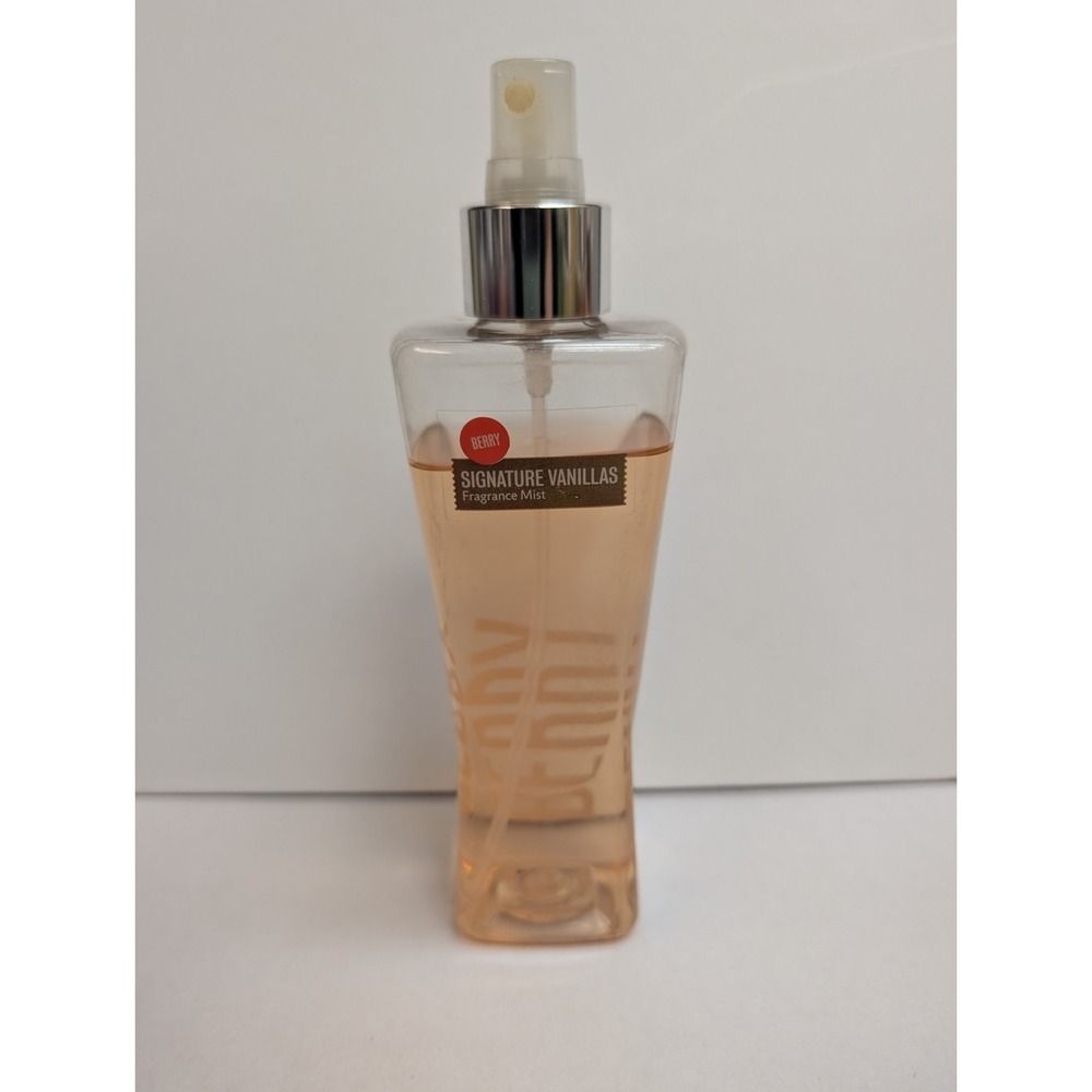 Vintage Bath & Body Works Signature Vanillas Berry Spray Fragrance Retired Mist